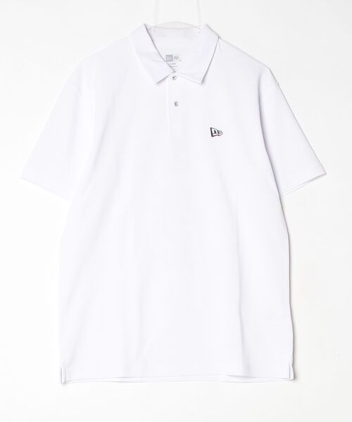 NEW ERA(ニューエラ)の「【NEW ERA】半袖 ポロシャツ 鹿の子 ゴルフ S/S Polo Shirt GF SS KANOKO POLO VER LOGO WHI(ポロシャツ・メンズ・ホワイト・MEDIUM/LARGE/X-LARGE)」の5枚目の写真