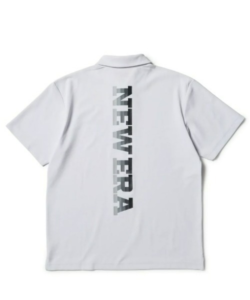 NEW ERA(ニューエラ)の「【NEW ERA】半袖 ポロシャツ 鹿の子 ゴルフ S/S Polo Shirt GF SS KANOKO POLO VER LOGO WHI(ポロシャツ・メンズ・ホワイト・MEDIUM/LARGE/X-LARGE)」の2枚目の写真