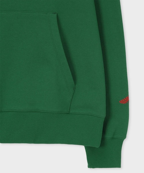 Paul Smith（ポールスミス）の「"Nostalgic Summer" パーカ / 163665 072YE（パーカー・メンズ・グリーン/オフホワイト・MEDIUM/X-LARGE/LARGE）」の4枚目の写真