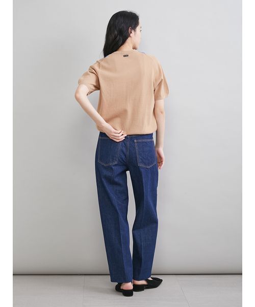 Mila Owen（ミラオーウェン）の「センタープレスマムデニムパンツ（デニムパンツ・レディース・ブラック/インディゴブルー/ライトブルー・00/1/0）」の19枚目の写真