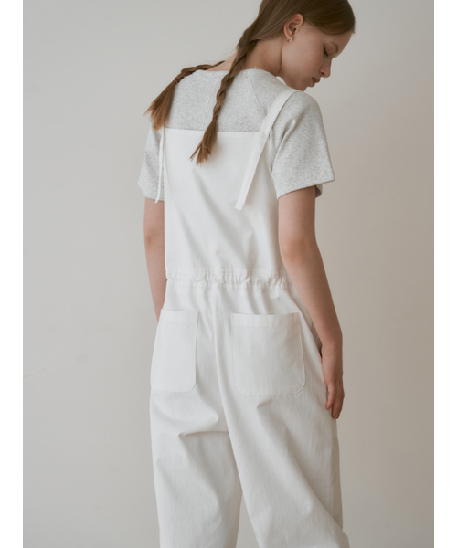 THEMITTEN(ザ・ミトン)の「Caramel overall pants (white)(サロペット/オーバーオール・レディース・その他・FREE)」の5枚目の写真