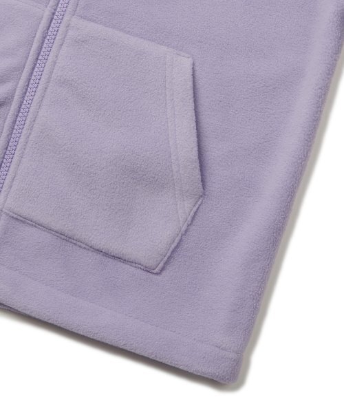 MUSINSA STANDARD KIDS（ムシンサスタンダードキッズ）の「オーバーサイズポラフリースフードパーカー[ラベンダー]（ブルゾン・レディース・その他・110/120/130/150）」の8枚目の写真