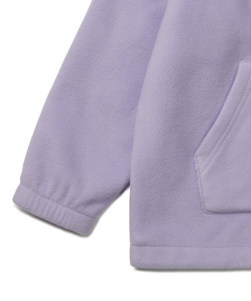 MUSINSA STANDARD KIDS（ムシンサスタンダードキッズ）の「オーバーサイズポラフリースフードパーカー[ラベンダー]（ブルゾン・レディース・その他・110/120/130/150）」の9枚目の写真