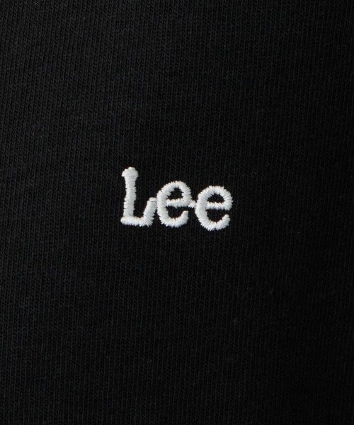 Lee(リー)の「Lee/リー ラウンドヘム ロングスリーブTシャツ(Tシャツ/カットソー・レディース・ブラック/ホワイト/ブラウン・MEDIUM/SMALL)」の8枚目の写真