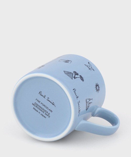 Paul Smith(ポールスミス)の「“Travel Print” マグカップ【160980 60A】(グラス/マグカップ/タンブラー・メンズ・ライトブルー・FREE)」の5枚目の写真