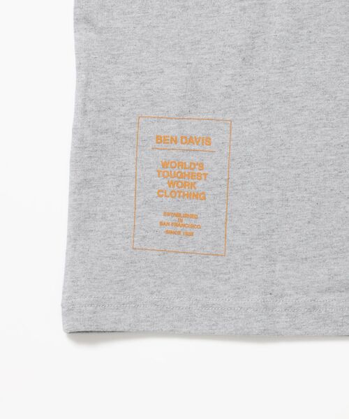 BEN DAVIS（ベンデイビス）の「【BEN DAVIS（ベンデイビス）】RIDERS RAGLAN L/S TEE / ロンT クルーネック ラグラン 七分丈 長袖 レギュラーシルエット プリント（Tシャツ/カットソー・メンズ・ブラック/ネイビー・MEDIUM/LARGE/X-LARGE）」の12枚目の写真