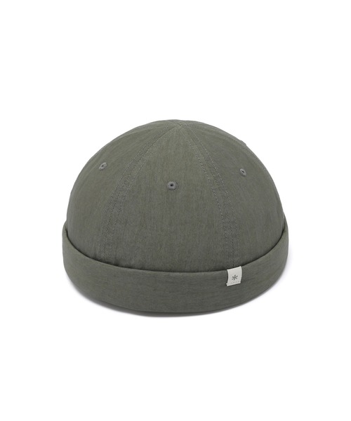 Snow Peak(スノーピーク)の「Snow Peak / Clend Watch Cap クレンド ウォッチ キャップ 海外限定(ハンチング/ベレー帽・メンズ・カーキ/ブラック/グリーン/ダークネイビー・ONE SIZE)」の2枚目の写真