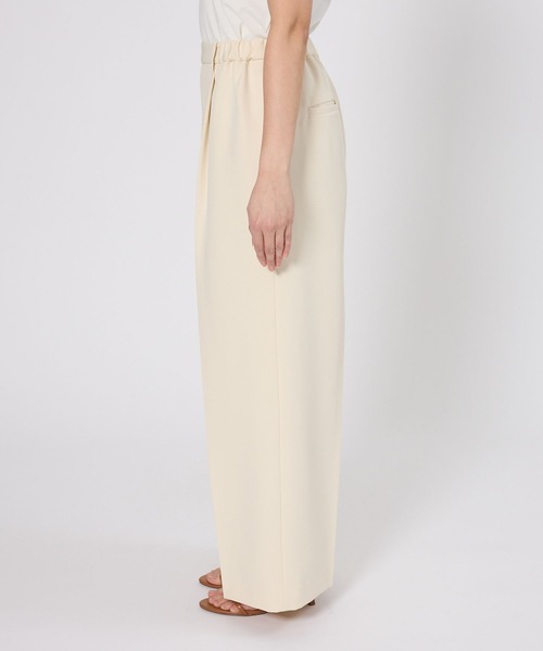 BARNYARDSTORM（バンヤードストーム）の「BARNYARDSTORM / 二重織ワイドパンツ / マシンウォッシャブル（その他パンツ・レディース・ライトグレー/オフホワイト/キャメル・M/S）」の14枚目の写真