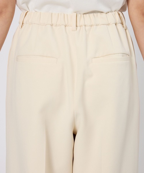 BARNYARDSTORM（バンヤードストーム）の「BARNYARDSTORM / 二重織ワイドパンツ / マシンウォッシャブル（その他パンツ・レディース・ライトグレー/オフホワイト/キャメル・M/S）」の17枚目の写真