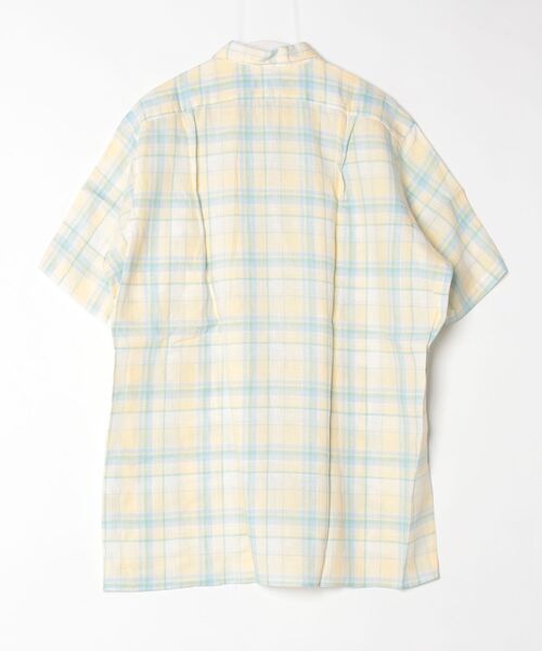 INDIVIDUALIZED SHIRTS（インディビジュアライズドシャツ）の「【SE1】【INDIVIDUALIZED SHIRTS/インディビジュアライズドシャツ】 CUSTUM CAMPCOLLARCHECK SS SHIRT（シャツ/ブラウス・メンズ・Yellow/PINK/ライトイエロー・L/M）」の21枚目の写真