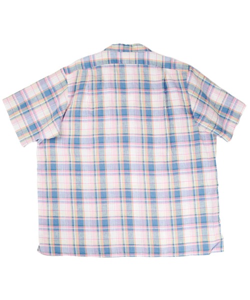 INDIVIDUALIZED SHIRTS（インディビジュアライズドシャツ）の「【SE1】【INDIVIDUALIZED SHIRTS/インディビジュアライズドシャツ】 CUSTUM CAMPCOLLARCHECK SS SHIRT（シャツ/ブラウス・メンズ・Yellow/PINK/ライトイエロー・L/M）」の12枚目の写真