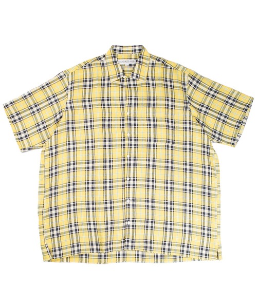 INDIVIDUALIZED SHIRTS（インディビジュアライズドシャツ）の「【SE1】【INDIVIDUALIZED SHIRTS/インディビジュアライズドシャツ】 CUSTUM CAMPCOLLARCHECK SS SHIRT（シャツ/ブラウス・メンズ・Yellow/PINK/ライトイエロー・L/M）」の14枚目の写真