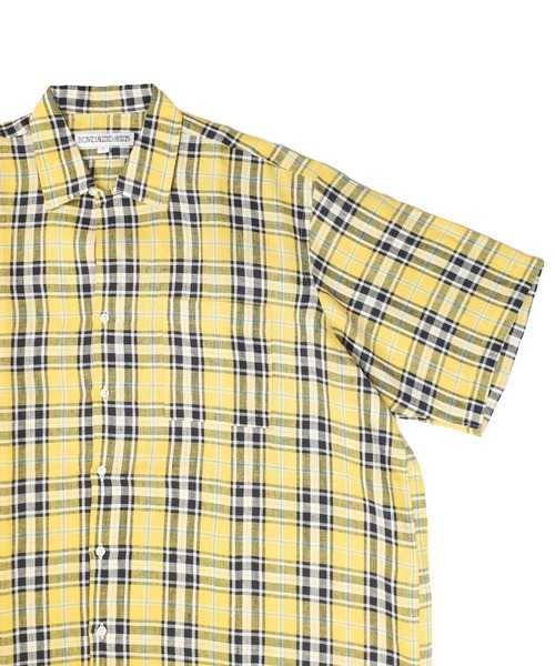 INDIVIDUALIZED SHIRTS（インディビジュアライズドシャツ）の「【SE1】【INDIVIDUALIZED SHIRTS/インディビジュアライズドシャツ】 CUSTUM CAMPCOLLARCHECK SS SHIRT（シャツ/ブラウス・メンズ・Yellow/PINK/ライトイエロー・L/M）」の15枚目の写真