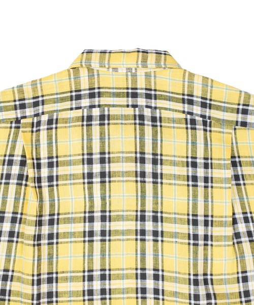 INDIVIDUALIZED SHIRTS（インディビジュアライズドシャツ）の「【SE1】【INDIVIDUALIZED SHIRTS/インディビジュアライズドシャツ】 CUSTUM CAMPCOLLARCHECK SS SHIRT（シャツ/ブラウス・メンズ・Yellow/PINK/ライトイエロー・L/M）」の20枚目の写真