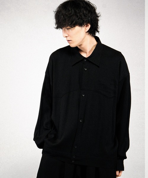 NO ID.(ノーアイディ)の「【NO ID.】Dry Crossover Shirt / ドライクロスオーバーシャツ(シャツ/ブラウス・メンズ・ホワイト/ブラック/その他23・ONE SIZE)」の7枚目の写真