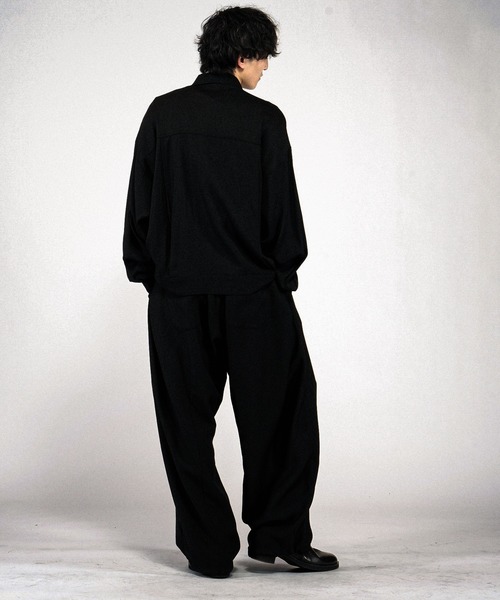 NO ID.(ノーアイディ)の「【NO ID.】Dry Crossover Shirt / ドライクロスオーバーシャツ(シャツ/ブラウス・メンズ・ホワイト/ブラック/その他23・ONE SIZE)」の11枚目の写真