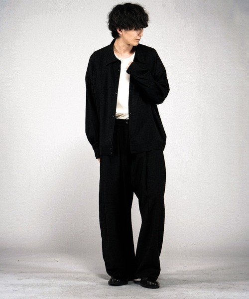NO ID.(ノーアイディ)の「【NO ID.】Dry Crossover Shirt / ドライクロスオーバーシャツ(シャツ/ブラウス・メンズ・ホワイト/ブラック/その他23・ONE SIZE)」の12枚目の写真