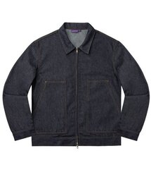 LAUGHER（ラファー）の「DOUBLE FRONT DENIM JACKET - DEEP BLUE（デニムジャケット）」