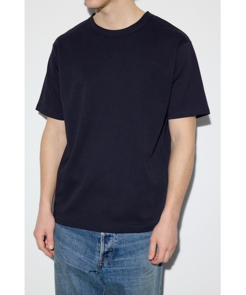 AZUL by moussy（アズールバイマウジー）の「プレミアムコットンベーシック半袖Tシャツ（Tシャツ/カットソー・メンズ・グレー/オフホワイト/ブラック・LARGE/MEDIUM/SMALL）」の14枚目の写真