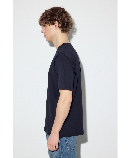 AZUL by moussy（アズールバイマウジー）の「プレミアムコットンベーシック半袖Tシャツ（Tシャツ/カットソー・メンズ・グレー/オフホワイト/ブラック・LARGE/MEDIUM/SMALL）」の19枚目の写真