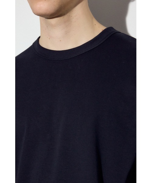 AZUL by moussy（アズールバイマウジー）の「プレミアムコットンベーシック半袖Tシャツ（Tシャツ/カットソー・メンズ・グレー/オフホワイト/ブラック・LARGE/MEDIUM/SMALL）」の21枚目の写真