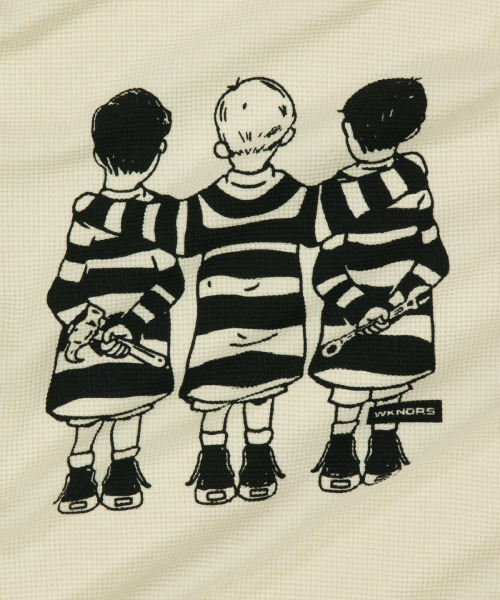 WKNDRS(ウィーキャンドース)の「PRISONERS LS T-SHIRT (IVORY)(Tシャツ/カットソー・レディース・その他・MEDIUM/LARGE/X-LARGE)」の7枚目の写真