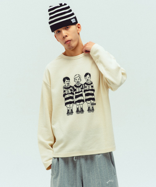 WKNDRS(ウィーキャンドース)の「PRISONERS LS T-SHIRT (IVORY)(Tシャツ/カットソー・レディース・その他・MEDIUM/LARGE/X-LARGE)」の8枚目の写真