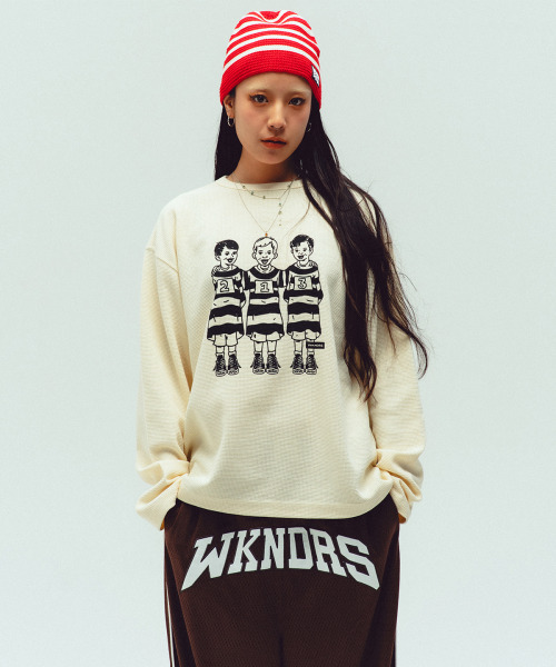 WKNDRS(ウィーキャンドース)の「PRISONERS LS T-SHIRT (IVORY)(Tシャツ/カットソー・レディース・その他・MEDIUM/LARGE/X-LARGE)」の9枚目の写真