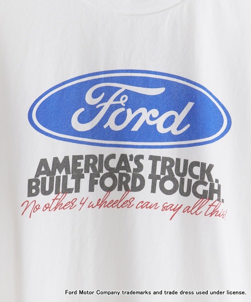 GOOD ROCK SPEED(グッドロックスピード)の「GOOD ROCK SPEED/グッドロックスピード FORD アメカジテイスト 丸胴 クルーネックTシャツ2026年 夏 夏服(Tシャツ/カットソー・メンズ・ホワイト/チャコールグレー・M/L/XL)」の21枚目の写真
