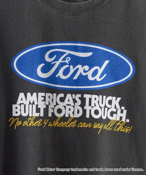 GOOD ROCK SPEED(グッドロックスピード)の「GOOD ROCK SPEED/グッドロックスピード FORD アメカジテイスト 丸胴 クルーネックTシャツ2026年 夏 夏服(Tシャツ/カットソー・メンズ・ホワイト/チャコールグレー・M/L/XL)」の22枚目の写真