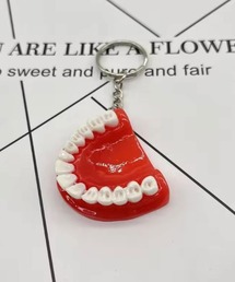 ammy.（エイミードット）の「【 ammy. / エイミードット 】 カラフル リアル ティース モチーフ キーホルダー（キーホルダー）」