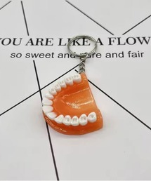 ammy.（エイミードット）の「【 ammy. / エイミードット 】 カラフル リアル ティース モチーフ キーホルダー（キーホルダー）」