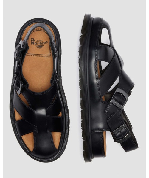 Dr. Martens(ドクターマーチン)の「Dr. Martens/ドクターマーチン ARCHIVE サンダル 41618001(サンダル・メンズ・ブラック・UK11/UK10/UK9/UK8/UK7/UK6/UK5/UK4/UK3)」の2枚目の写真