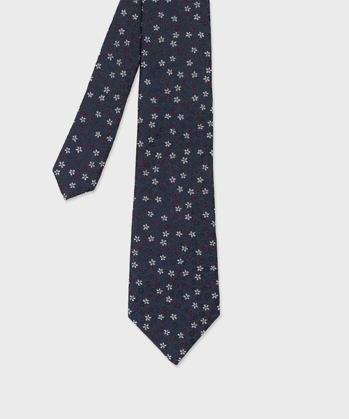 Paul Smith（ポールスミス）の「“Textured Floral” タイ【160054 552MJ】（ネクタイ・メンズ・ネイビー/ブルーグリーン/ライトベージュ/ライトブルー・FREE）」の3枚目の写真