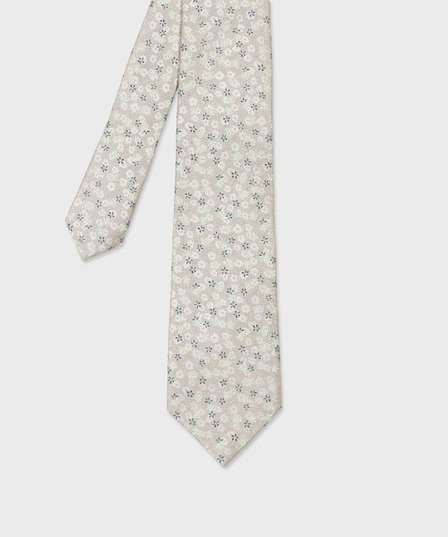 Paul Smith（ポールスミス）の「“Textured Floral” タイ【160054 552MJ】（ネクタイ・メンズ・ネイビー/ブルーグリーン/ライトベージュ/ライトブルー・FREE）」の2枚目の写真