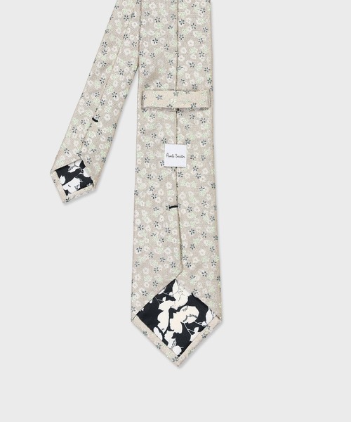Paul Smith（ポールスミス）の「“Textured Floral” タイ【160054 552MJ】（ネクタイ・メンズ・ネイビー/ブルーグリーン/ライトベージュ/ライトブルー・FREE）」の5枚目の写真