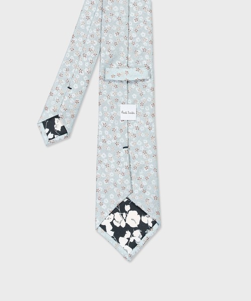 Paul Smith（ポールスミス）の「“Textured Floral” タイ【160054 552MJ】（ネクタイ・メンズ・ネイビー/ブルーグリーン/ライトベージュ/ライトブルー・FREE）」の7枚目の写真