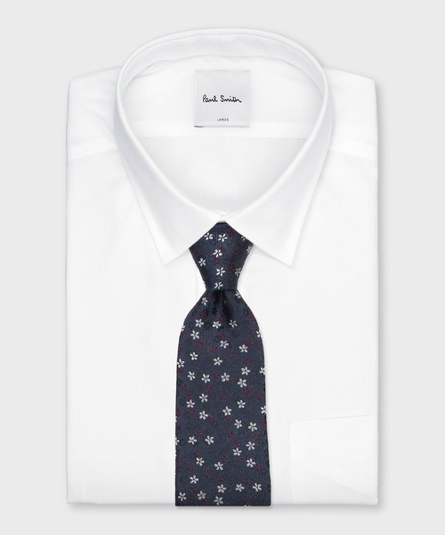 Paul Smith（ポールスミス）の「“Textured Floral” タイ【160054 552MJ】（ネクタイ・メンズ・ネイビー/ブルーグリーン/ライトベージュ/ライトブルー・FREE）」の10枚目の写真