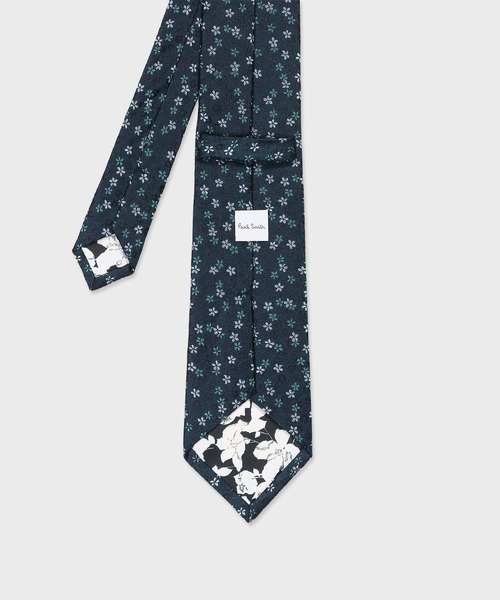 Paul Smith（ポールスミス）の「“Textured Floral” タイ【160054 552MJ】（ネクタイ・メンズ・ネイビー/ブルーグリーン/ライトベージュ/ライトブルー・FREE）」の11枚目の写真