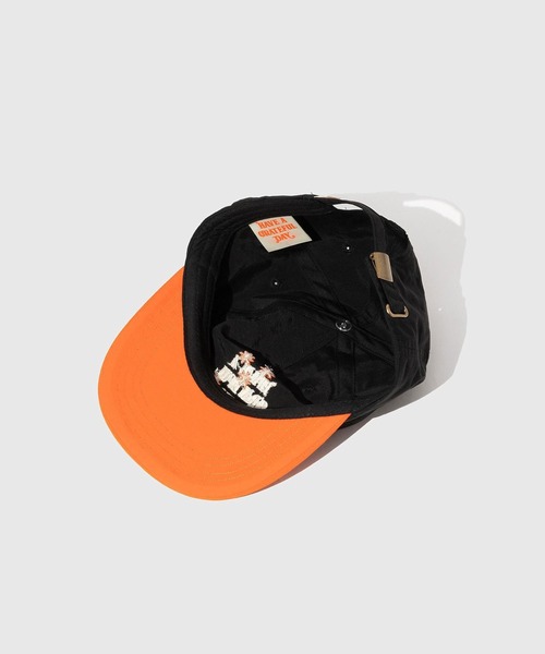 ROSE BUD(ローズバッド)の「(HAVE A GRATEFUL DAY)5 PANEL CAP(キャップ・レディース・ブラック/ブルー・ONE SIZE)」の5枚目の写真