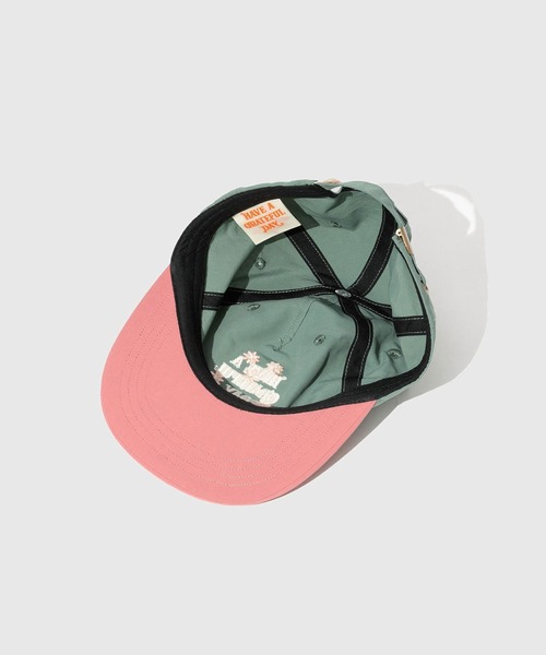 ROSE BUD(ローズバッド)の「(HAVE A GRATEFUL DAY)5 PANEL CAP(キャップ・レディース・ブラック/ブルー・ONE SIZE)」の8枚目の写真
