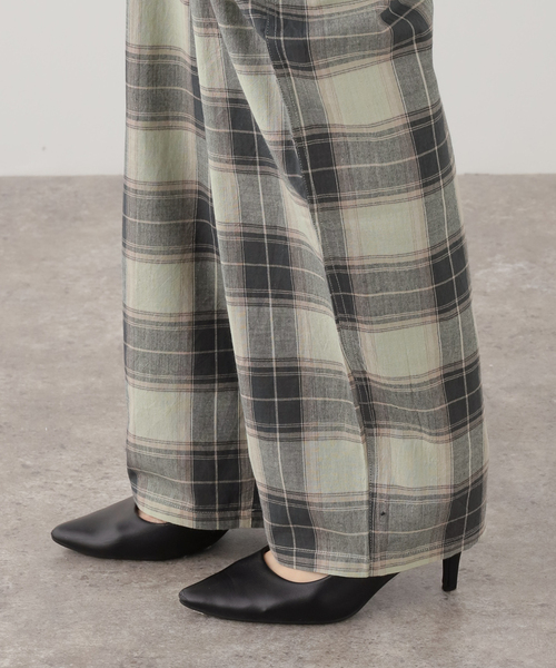 SEEALL（シーオール）の「SEEALL ESSENTIAL EASY PANTS SAU63 PT382：パンツ（その他パンツ・レディース・ブラック・44）」の6枚目の写真