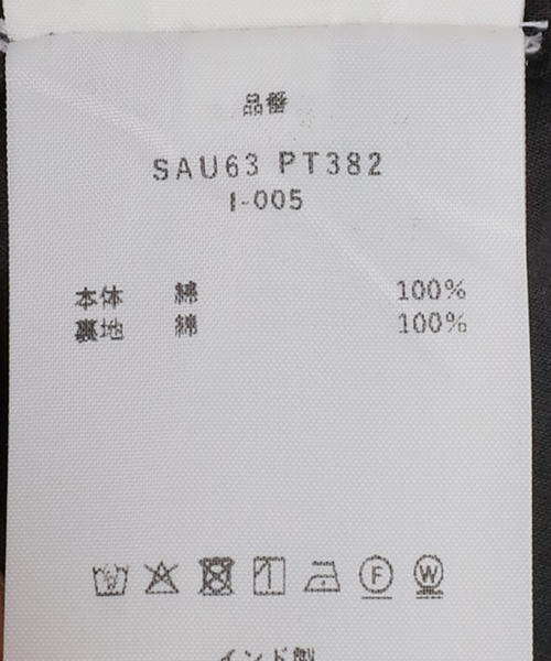 SEEALL（シーオール）の「SEEALL ESSENTIAL EASY PANTS SAU63 PT382：パンツ（その他パンツ・レディース・ブラック・44）」の11枚目の写真