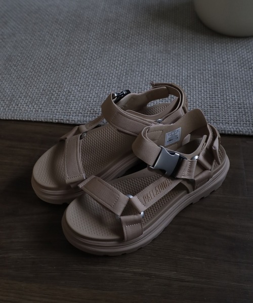 PALLADIUM(パラディウム)の「PALLACRUISE STRAP MIX ストラップサンダル(サンダル・レディース・タン・25cm/24.5cm/24cm/23.5cm/23cm)」の2枚目の写真