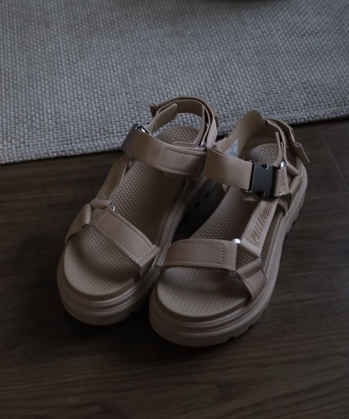 PALLADIUM(パラディウム)の「PALLACRUISE STRAP MIX ストラップサンダル(サンダル・レディース・タン・25cm/24.5cm/24cm/23.5cm/23cm)」の3枚目の写真