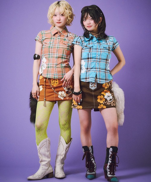 GALFY(ガルフィー)の「【GALFY/ガルフィー】ロコギャルスカンツ☆彡(その他パンツ・レディース・ブラウン系その他/ピンク/ブラウン・S/M)」の18枚目の写真