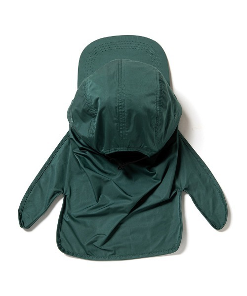 430（フォーサーティ）の「mko13555- GUARD JET CAP ジェットキャップ(26-106)（キャップ・メンズ・チャコールグレー/ブラック/グリーン・FREE）」の5枚目の写真