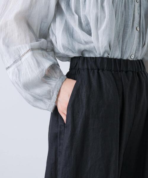 かぐれ(カグレ)の「リネンボリュームパンツ(その他パンツ・レディース・ブラック/ベージュ・FREE)」の17枚目の写真