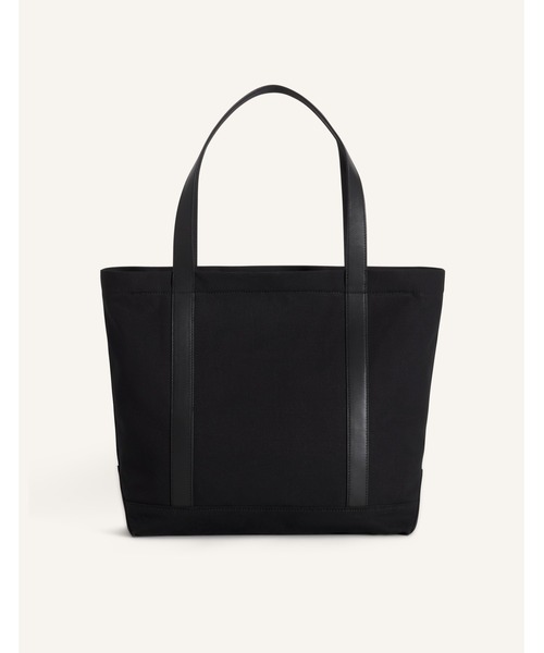 Maison Kitsune（メゾンキツネ）の「CANVAS AND LEATHER LARGE TOTE
