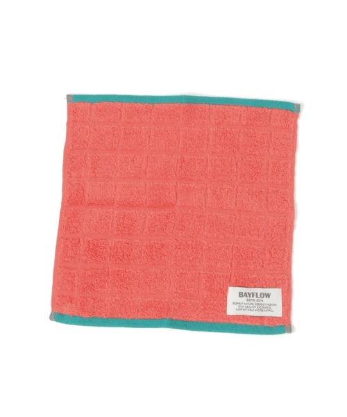 BAYFLOW（ベイフロー）の「BFハンドタオル(格子)25×25（ハンカチ/ハンドタオル・レディース・レッド/ライトグレー/ベージュ/ブルー/ライトブルー・0）」の22枚目の写真